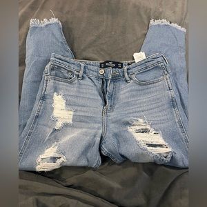 Hollister high rise slim straight jeans
